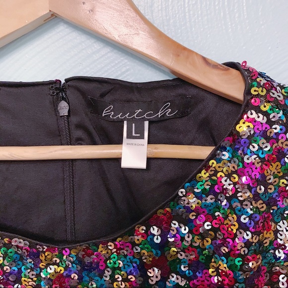 ModCloth It's Raining Rainbow Sequins Top - Picture 5 of 6